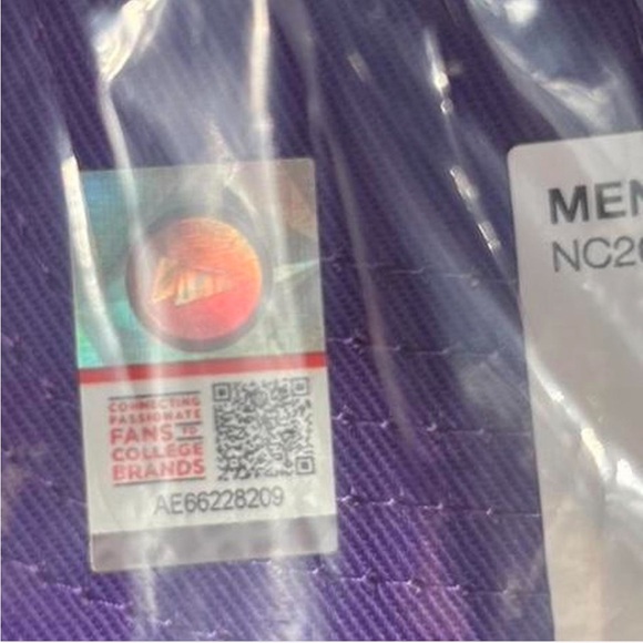 Nike LSU Tigers purple and yellow athletic cap M/L NEW - Picture 5 of 7